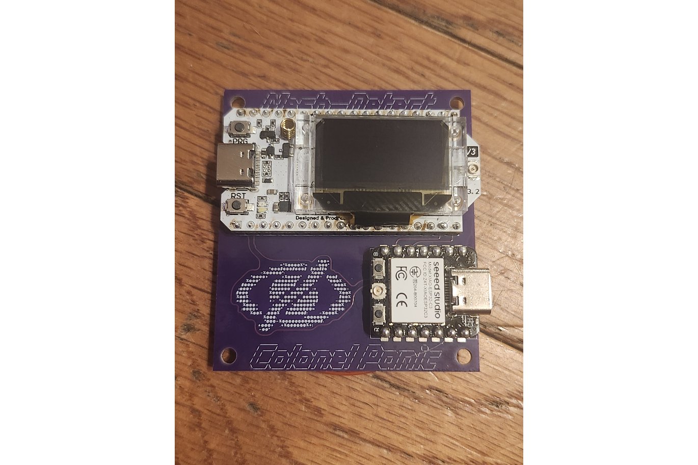 mesh-detect v2 Board with OLED Display