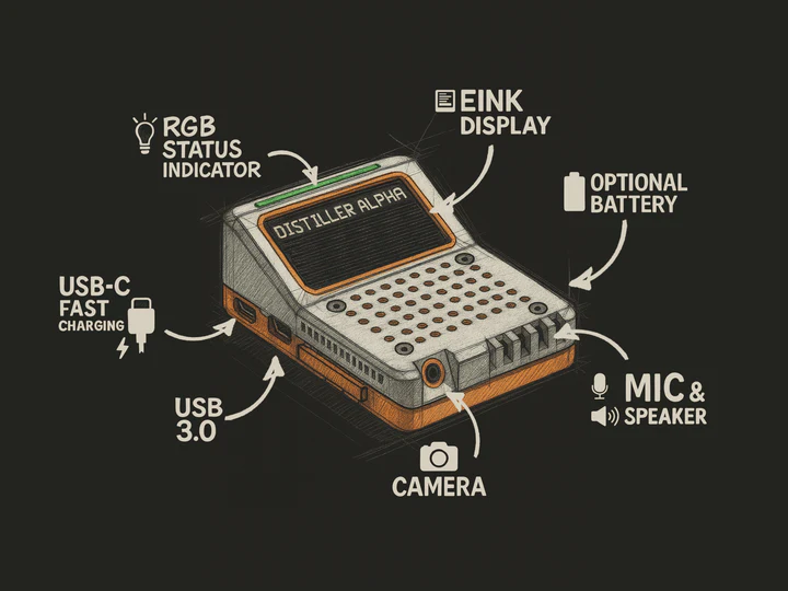 Distiller Alpha - AI Computer